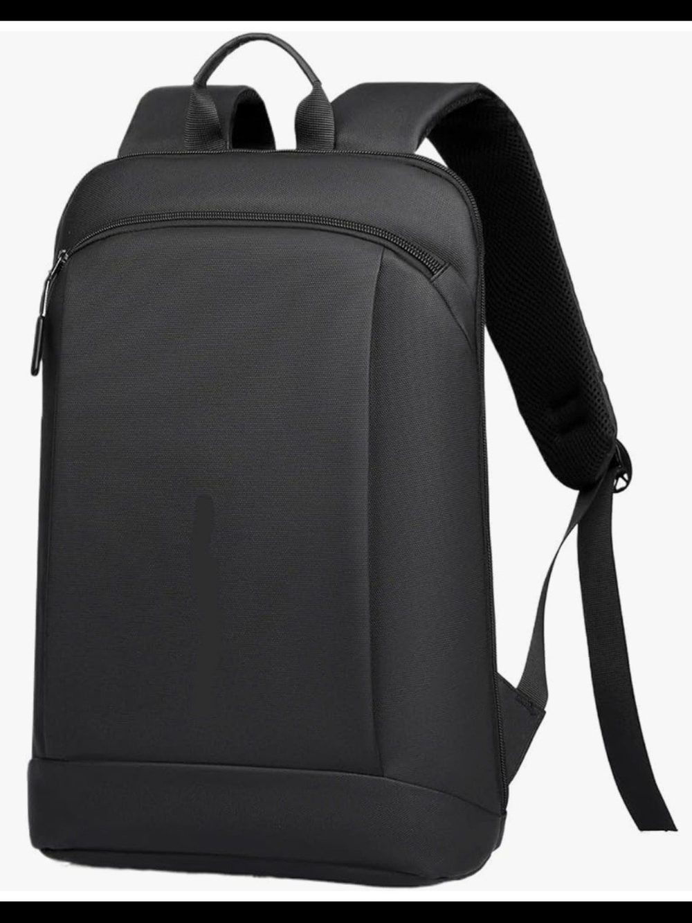 Men's Black Everyday Backpack - Sleek Urban Carry
